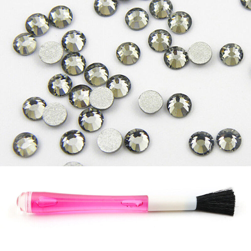 Dual-use Diamond Painting Point Drill Pen Clean-up Sweep Brush Embroidery Supply