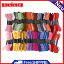 100 Colors Embroidery Thread Hand Cross Stitch Floss Strands Craft DIY Handge