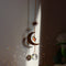 Star Moon Sun Crystal Suncatcher Lighting Accessories Curtain Home Garden Decor