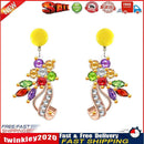 Mosaic Diamond Earrings DIY Painting Kit Drill Ear Dangles Jewelry (EH02) Newly