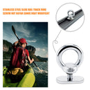 Kayak Rail Track Screws Boat Canoe Accessories Boats Rails Track Nuts Hardw