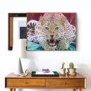 5D DIY Special Shaped Diamond Painting Tiger Cross Stitch Kit Home Bedroom Decor