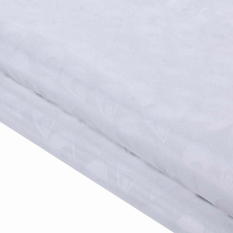 Hair Cut Cover Cloth Feather Pattern Waterproof Hairdresser Cape(White) Newly