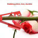 Flower Rose Thorn Stem Leaf Stripper Removing Burrs Rose Pliers DIY Florist Tool