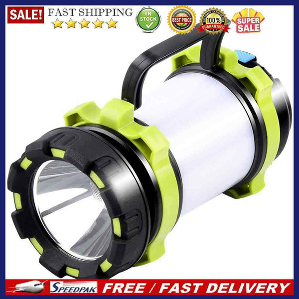 LED Camping Light 3600mAh Power Bank Flashlight IP44 Searchlight Emergency Torch