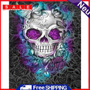 Oil Paint By Numbers Picture DIY Drawing Butterfly Skeleton Handmade Gifts