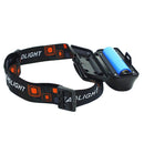 COB LED Headlight Headlamp Flashlight USB Rechargeable Torch Night Light Newly