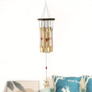 Home Decor Yard Large Aluminum Tubes Copper Bells Hanging Ornament Wind Chimes