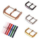 Tool Clasp Metal Bracelet Watch Buckle Stainless Steel 20mm Watchbands Strap