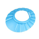 1pcs Baby Inflatable Water Play Mat Tu 1pcs Shampoo Cap Blue