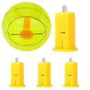 2pcs Paper Lantern Wick LED Flash Lamps Lantern Wick Party Supplies Home De