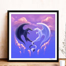 5D Full Round Drill Mosaic Craft DIY Cartoon Diamond Painting Rhinestone Pi