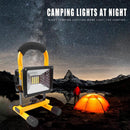 LED Light Waterproof Rechargeable Flood Work Lamp Kit for Outdoor Car Repair