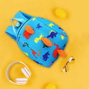 Toddler Kids Dinosaur Backpack Anti-lost Outdoor Camping Bag with Reins for
