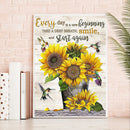 5D DIY Diamond Painting Kit Sunflower Full Round Drill Mosaic Rhinestone Pict