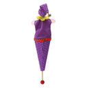 Retractable Smiling Clown Hide & Seek Play Jingle Bell Baby Kids Funny