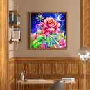 DIY Diamond Painting Kits Full Round Drill Shining Rose Mosaic Home Decoration