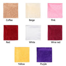 Wedding Square Napkin Satin Fabric Table Napkins Cloth Pocket Handkerchief
