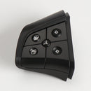 5 Keys Car Steering Wheel Switch for Benz ML/GL-Class W164 (Left Black)