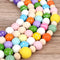 DIY Rabbit Farmhouse Rustic Beads Easter Tassel Easter Wood Beads Tassel