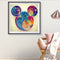 5D DIY Part Drill Special Shape Mouse Rhinestone Diamond Drawing for Bedroom