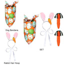 Pet Supplies Dog Bandana Easter Pet Accessories Rabbit Hair Hoop Puppy Bib