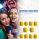 10pcs Microphone Foam Mic Sponge Ball Shape Cover Windscreen Protective Shield