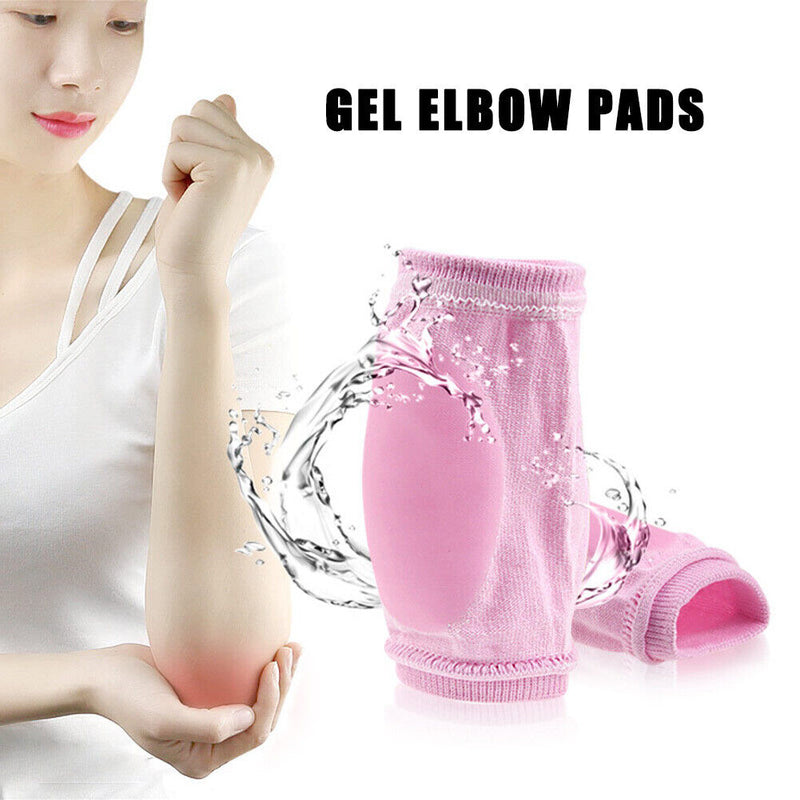 2pcs Moisturizing Gel Elbow Pads Cracked Skin Nursing Cover Sleeves Protector