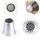 Sugarcraft Pastry Tips Icing Piping Cake Decor Stainless Steel Tulip Nozzles
