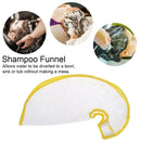1Pc Hair Washing Funnel Rinse Shampoo Barber Dye Hair Cape Disabled G4C9