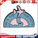 Cartoon Brooch Take A Trip Oil Drop Jacket Lapel Badge Jewelry (Style 1)