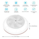 USB Ultrasonic Turbine Washing Machine Portable Spin Laundry Washer (White)