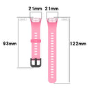Strap for HUAWEI HONOR Band 6 TPU Wristband Replacement Belt (Rose Red) Newly