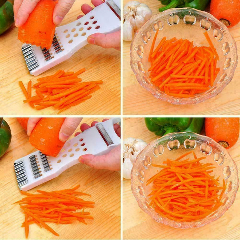 Vegetable Graters Chopper Cutter Fruit Peeler Gadget Kitc Steel J8W6