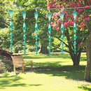 6pcs Bird Repellent Stick Reflective Spiral Deterrent Garden Decor (Green) Newly