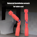 Plastic 10/13/17mm Toilet Seat Installation Wrench Spanner Repairing Tools Newly