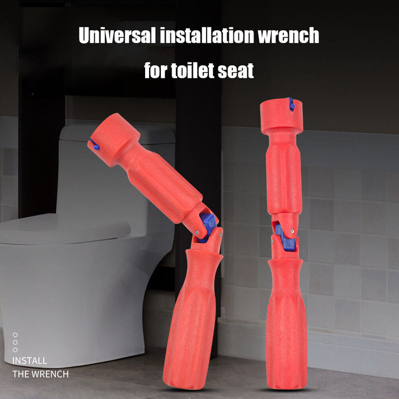 Plastic 10/13/17mm Toilet Seat Installation Wrench Spanner Repairing Tools Newly