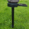 Solar LED Lawn Lights Owl Outdoor Landscape Statue Night Lamp (Dark Brown) Newly