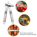 Can Opener Manual - 3 in 1 Handheld Safety Can Opener Comfortable Grip