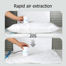 Mini Air Pump Compressed Bag Space Saving for Inflatable Cushions Travel Storage