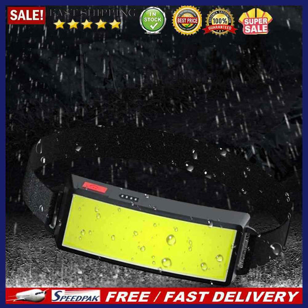 10W COB LED Headlamp Professional USB Rechargeable Portable Fishing Hiking Headl