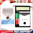 17 Keys Kalimba Wood Thumb Finger Piano Musical Instrument for Beginner (A)