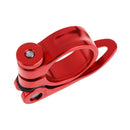 31.8mm MTB Bike Cycling Saddle Seat Post Clamp Quick Release QR Style Red Newly