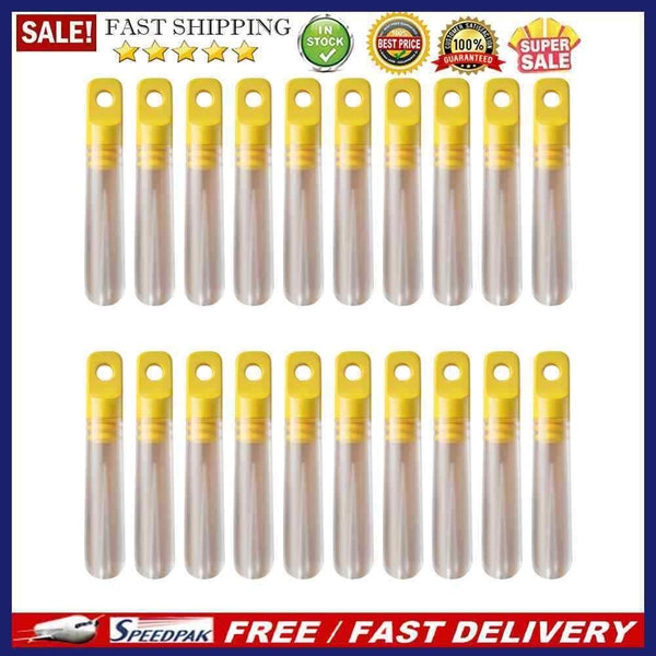20x Fishing Float Rest Swivels Silicone Bobber Holder Stopper Fishing Gear Bl
