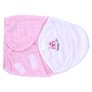 Baby Swaddle Embroidered Wrap Soft Envelope Baby Sleeping Bag(pink) Newly