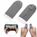 Touch Screen Breathable Cots Finger Sleeve Fingers Cover Sweatproof Fingerstall