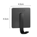 Self-Adhesive Stainless Steel Towel Hooks Towel Racks Self-Adhesive Wall Hooks