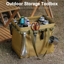 Portable Folding Shopping Organizer Firewood Package Camping Tools Storage Bags