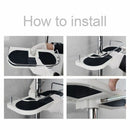 Tray Holder Bathroom Pole Shelf Bath Soap Holder Storage Tray Shower Rack