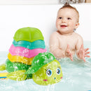 Cute Small Turtle Baby Shower Water Spray Floating Toys Children Kids Bathroom P